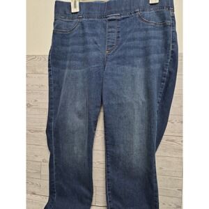Talbots Flawless Size 10 Pull-On Jegging Denim Blue Jeans Petite